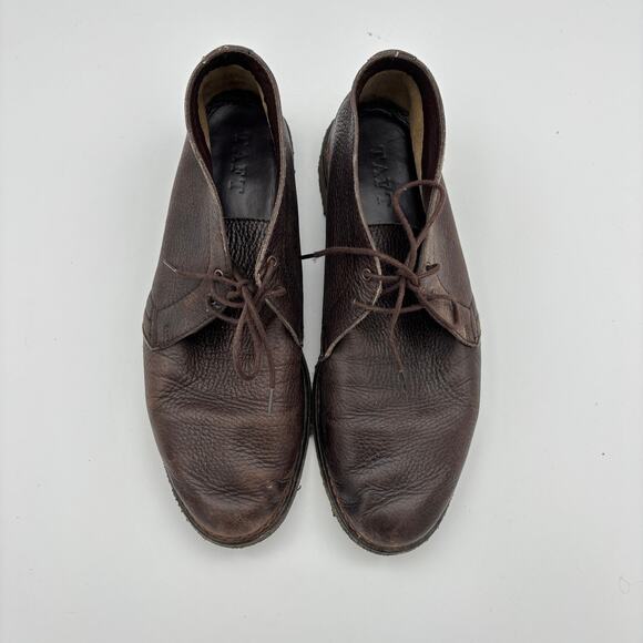 Taft Leather Chukka Lace Up Boots Men\'s 42 Made in Italy main image 4